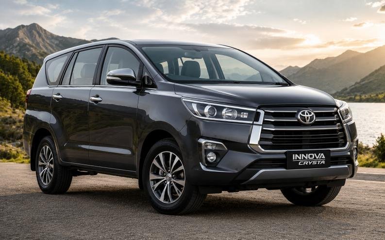 Toyota Innova Crysta 7 seater rental Jodhpur
