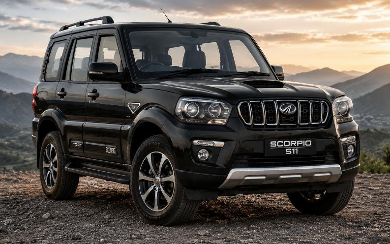 Mahindra Scorpio S11 Classic self drive rental Jodhpur
