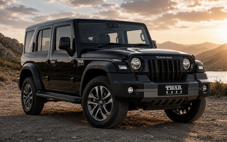 Mahindra Thar Roxx 5 door self drive rental Jodhpur