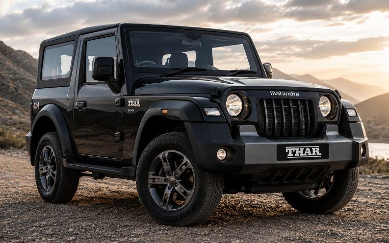 Mahindra Thar self drive car rental Jodhpur