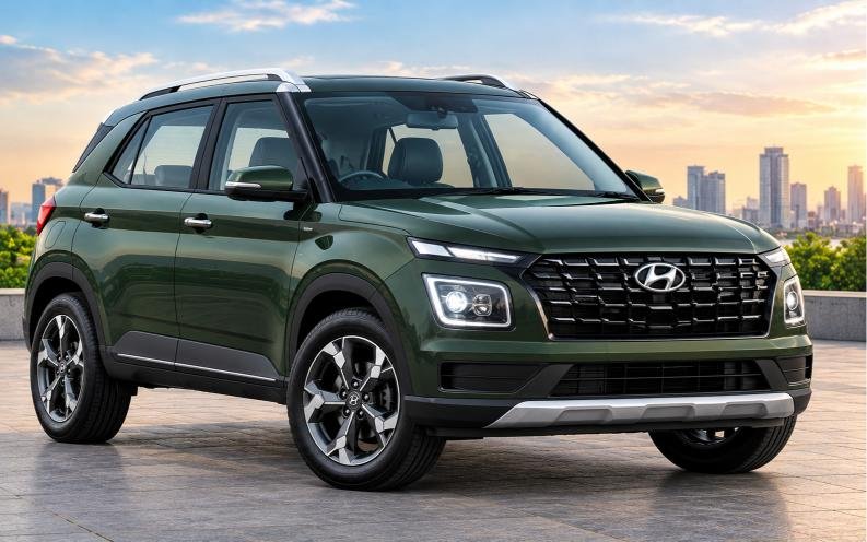 Hyundai Venue compact SUV self drive rental Jodhpur